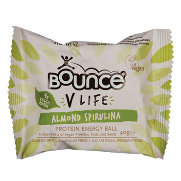 Bounce V Life Almond Spirulina Protein Energy Ball Bounce V Life Almond Spirulina Protein Energy Ball