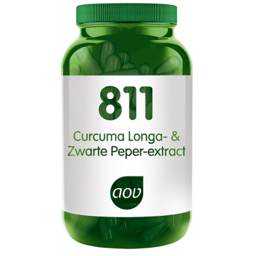 Aov 811 Curcuma Longa & Zwarte Peper-Extract Aov 811 Curcuma Longa & Zwarte Peper-Extract