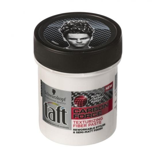 Schwarzkopf Taft Carbon Force Texturizing Fibre Paste 130ml (Schwarzkopf Junior Power Styling