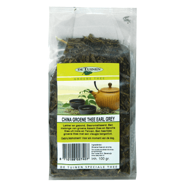 De Tuinen Groene Thee Earl Grey De Tuinen Groene Thee Earl Grey