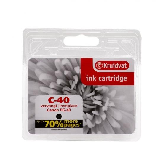 Kruidvat C-40 Zwart Inktcartridge Kruidvat C-40 Zwart Inktcartridge