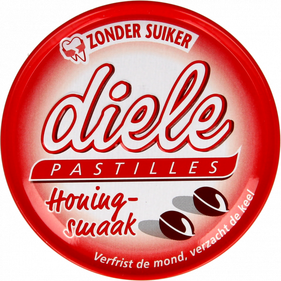 Diele Pastilles Honing Suikervrij