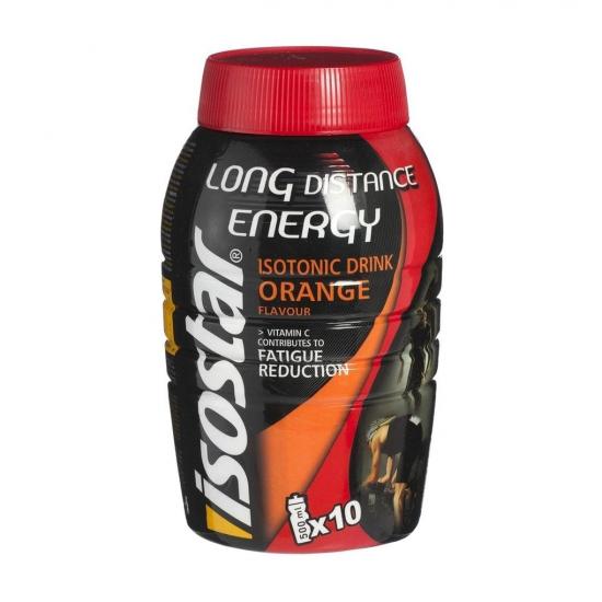 Isostar Long Distance Energy Orange Isotonic Drink Poeder Isostar Long Distance Energy Orange Isotonic Drink Poeder