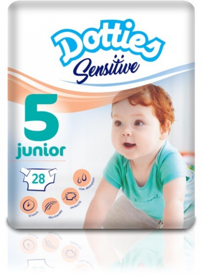Dotties Sensitive Luier Junior 5