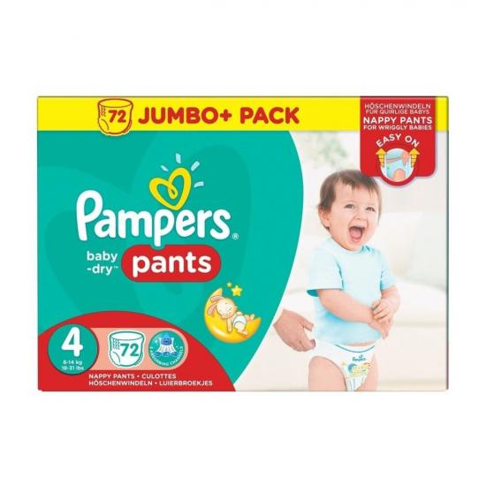 Pampers Baby-Dry Pants Maat 4 Luierbroekjes