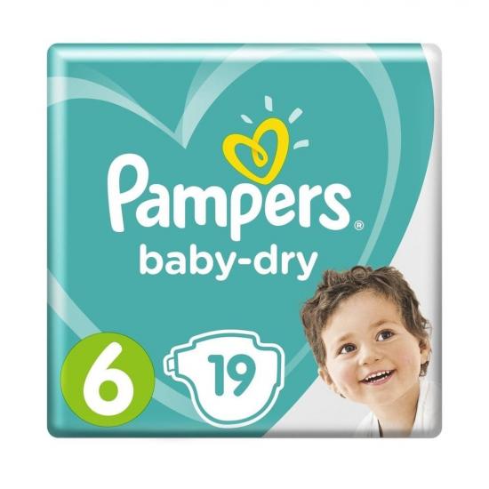 Pampers Baby-Dry Maat 6 13-18 kg Luiers Pampers Baby-Dry Maat 6 13-18 kg Luiers