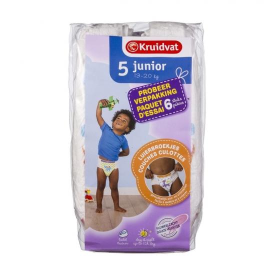 Kruidvat 5 Junior Luierbroekjes Probeerverpakking Kruidvat 5 Junior Luierbroekjes Probeerverpakking