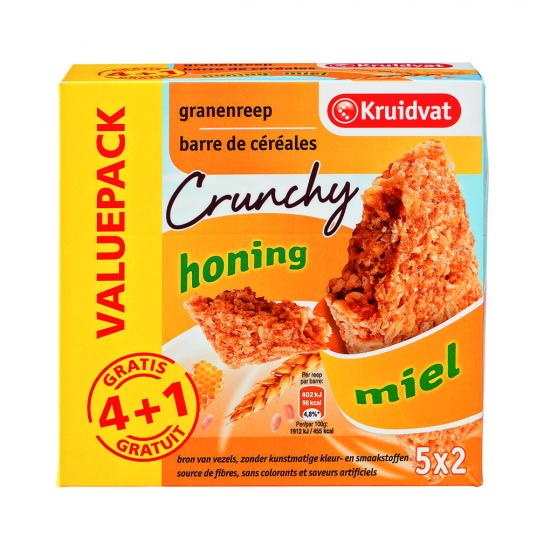 Kruidvat Crunchy Honing Granenreep Valuepack