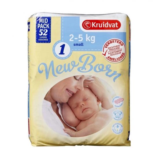 Kruidvat 1 Newborn Small Luiers Midpack