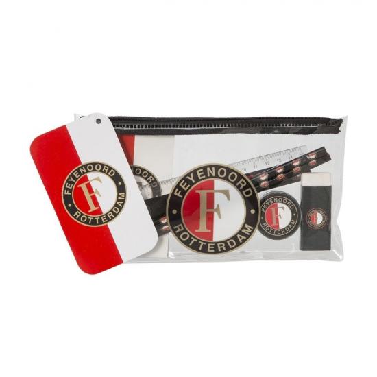 Feyenoord Transparant Etui met Inhoud Feyenoord Transparant Etui met Inhoud