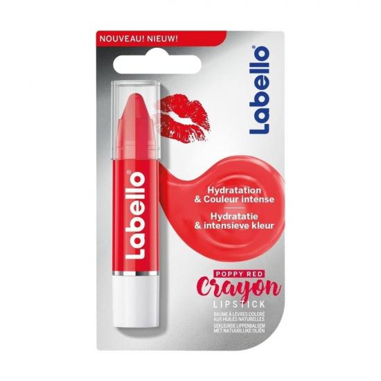 Labello Poppy Red Crayon Lipstick Labello Poppy Red Crayon Lipstick