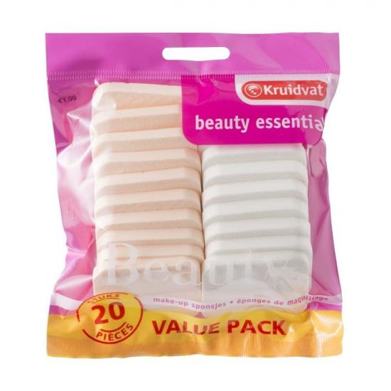 Kruidvat Beauty Essentials Make-up Sponsjes Kruidvat Beauty Essentials Make-up Sponsjes