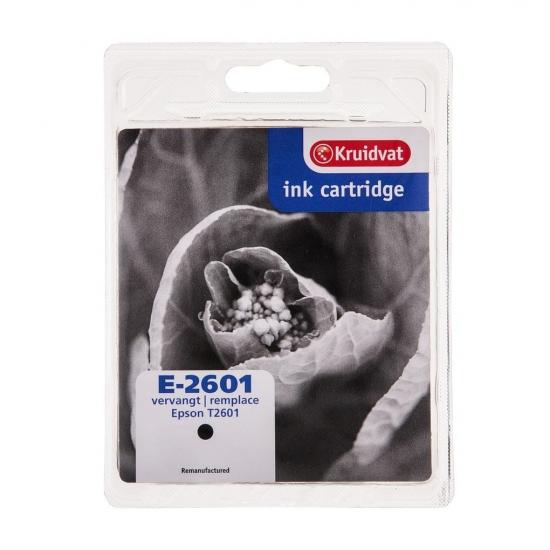 Kruidvat T2601 Zwart Inktcartridge