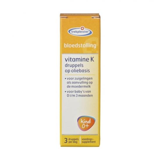 Trekpleister Vitamine K Druppels op Oliebasis