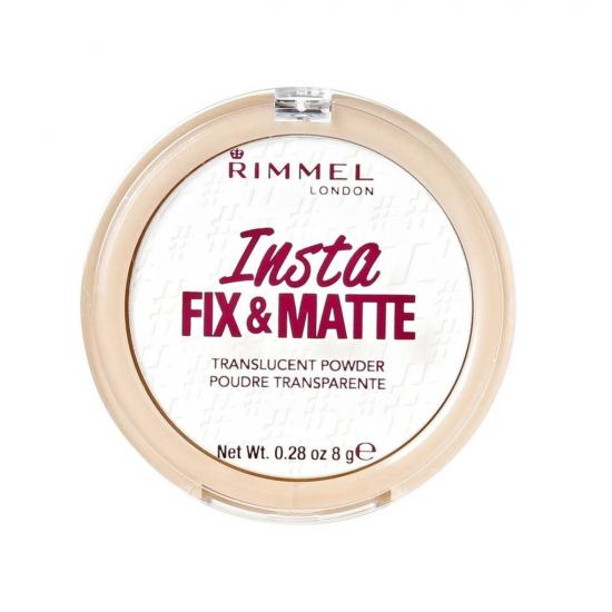 Rimmel Insta Fix u0026 Matte 001 Clear Powder