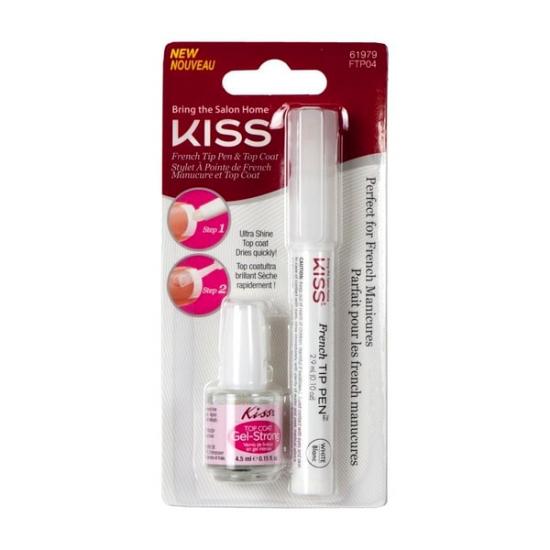 Kiss French Tip Pen & Topcoat