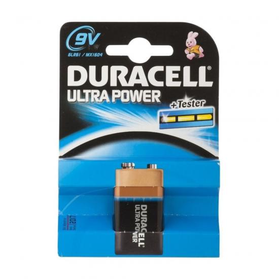 Duracell 9V Ultra Power Batterijen