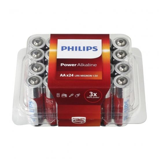 Philips Power Alkaline AA Batterijen
