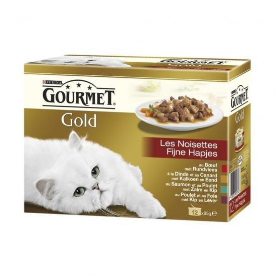Gourmet Gold Fijne Hapjes Kattenvoer