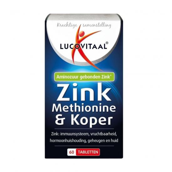 Lucovitaal Zink Methionine u0026 Koper Tabletten