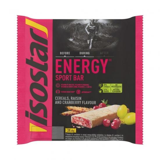Isostar Cranberry Energy Sport Bar