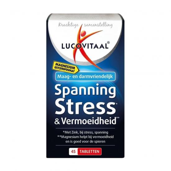 Lucovitaal Spanning, Stress u0026 Vermoeidheid Tabletten