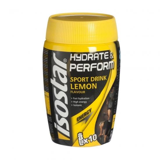Isostar Hydrate u0026 Perform Lemon Sportdrink Poeder