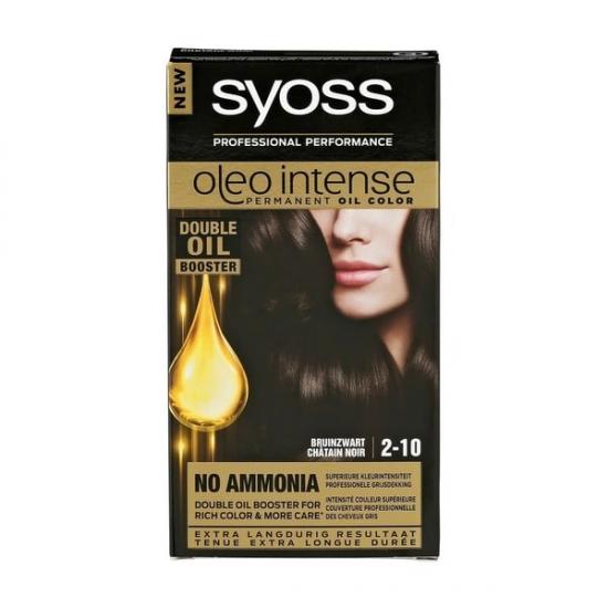 SYOSS Color Oleo Intense 2-10 Bruinzwart Permanente Haarverf