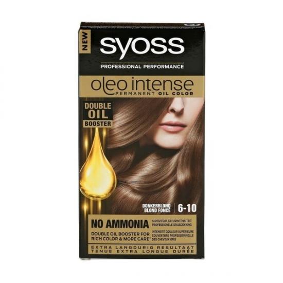 SYOSS Color Oleo Intense 6-10 Donkerblond Permanente Haarverf