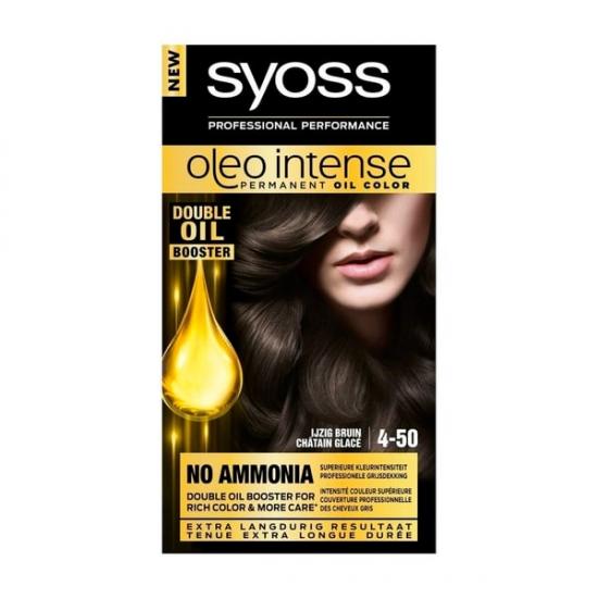 SYOSS Color Oleo Intense 4-50 IJzig bruin Permanente Haarverf