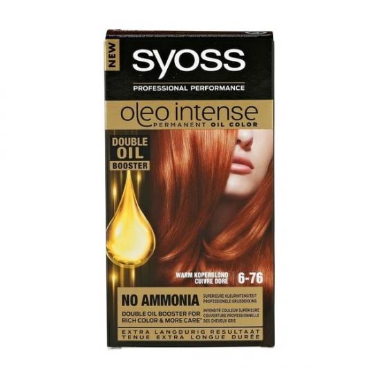 SYOSS Color Oleo Intense 6-76 Warm Koperblond Permanente Haarverf