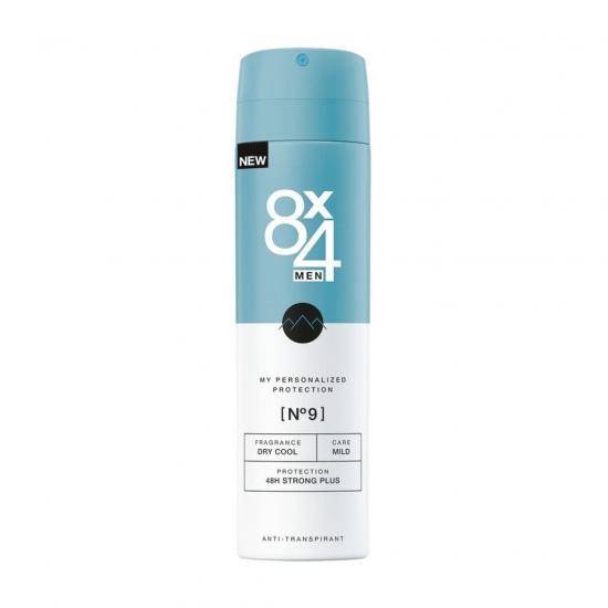 8x4 Men No. 9 Anti-Transpirant Spray