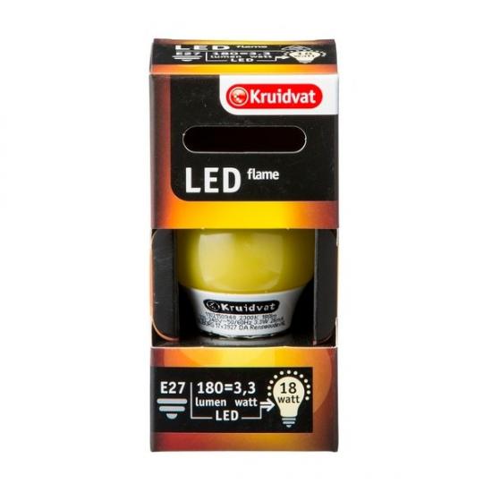 Kruidvat Niet-Dimbare P45 E27 3W 180LM Led-Lamp