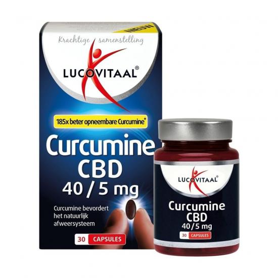Lucovitaal Curcumine CBD 40/5mg Capsules