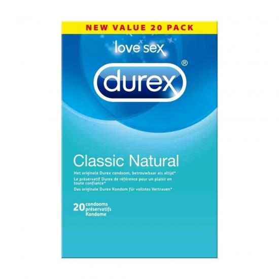 Durex Classic Natural Condooms Durex Classic Natural Condooms