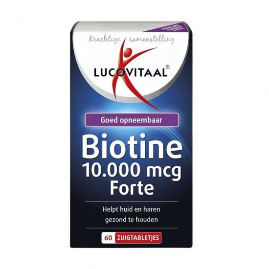 Lucovitaal Biotine Forte 10.000mcg Zuigtabletten