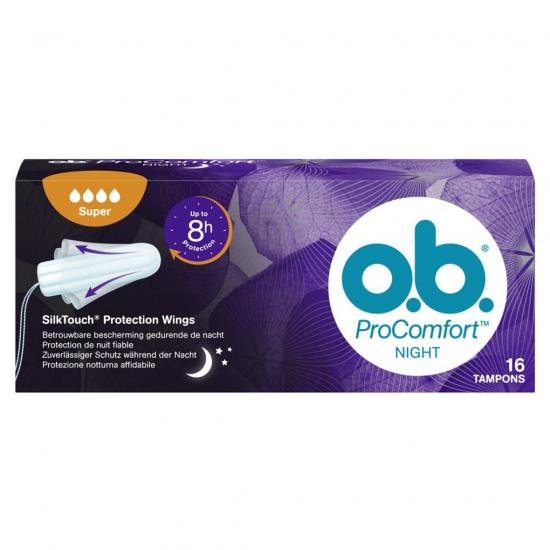o.b. ProComfort Night Super Tampons