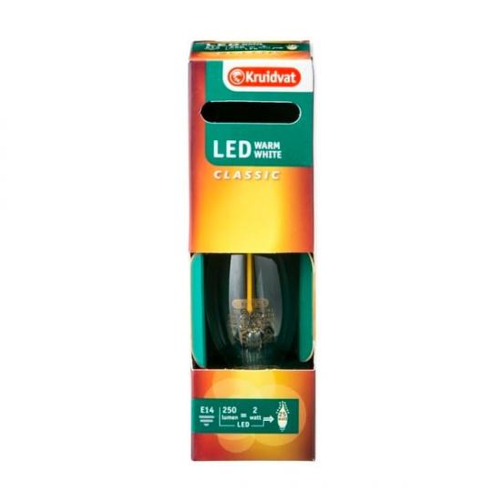 Kruidvat NietDimbare E14 2W 250LM LedLamp (Verlichting) Korta.nl