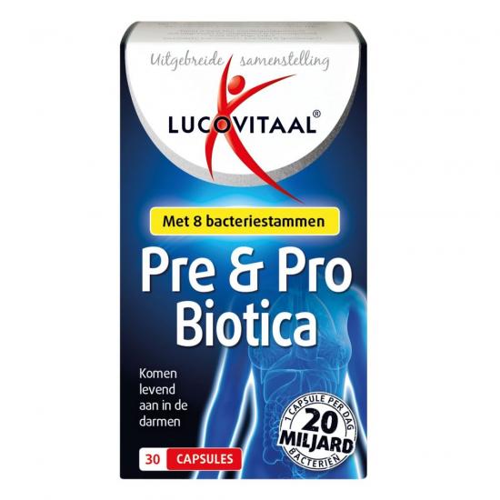 Lucovitaal Pre u0026 Pro Biotica Capsules