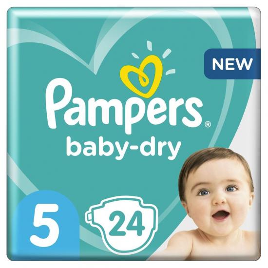 Pampers Baby-Dry Maat 5 Luiers