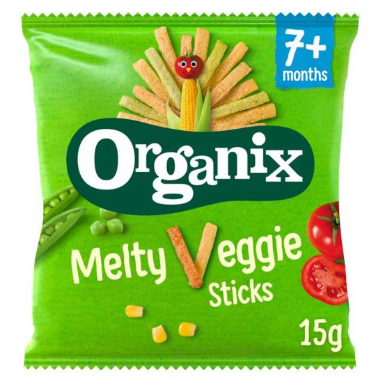 Organix Melty Veggie 7+M Groentesticks