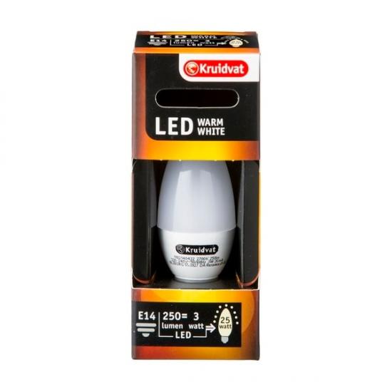 Kruidvat Niet-Dimbare B35 E14 250LM Led-Lamp