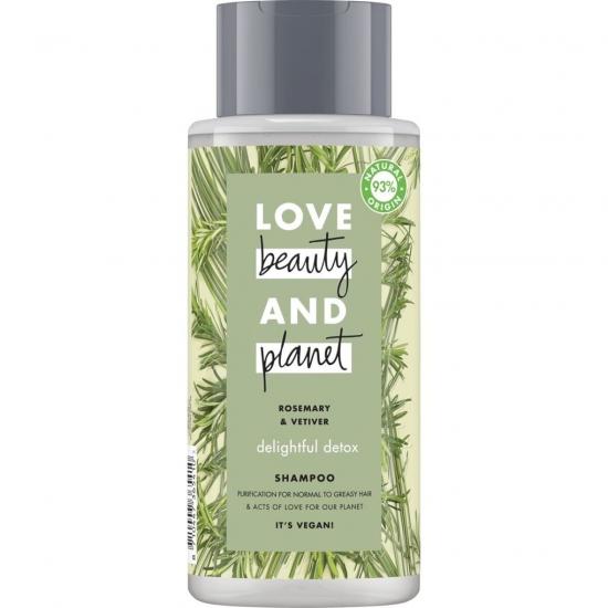 Love Beauty and Planet Daily Detox Rosemary u0026 Vetiver Shampoo