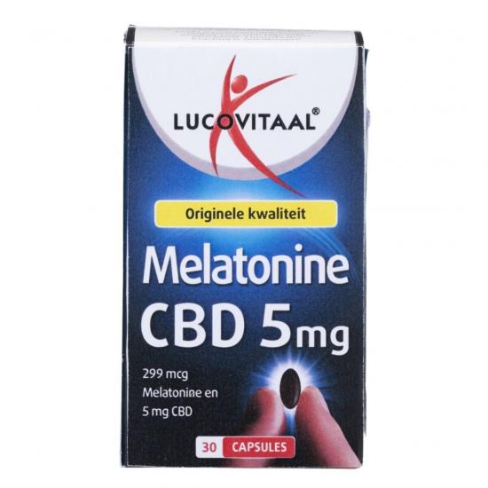 Lucovitaal Melatonine CBD 5Mg Capsules
