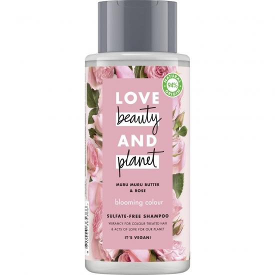 Love Beauty and Planet Blooming Colour Muru Muru Butter u0026 Rose Shampoo