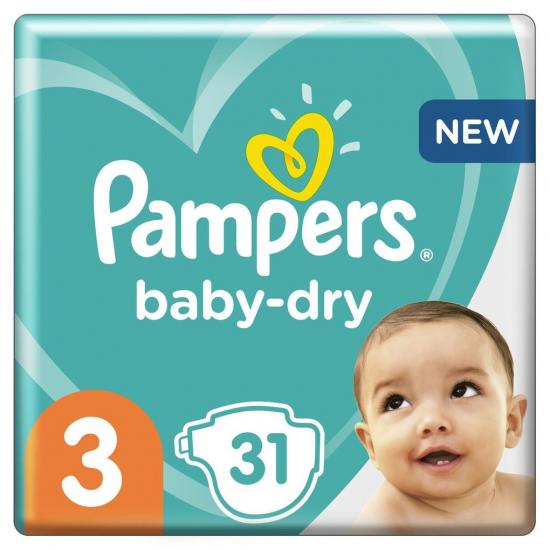 Pampers Baby-Dry Maat 3 Luiers