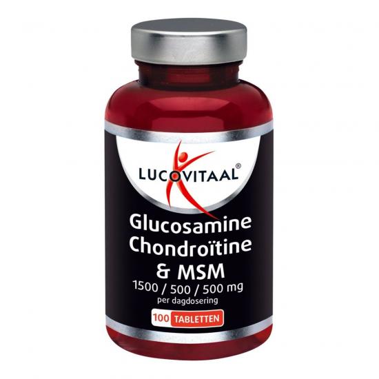 Lucovitaal Glucosamine Chondroïtine MSM Tabletten