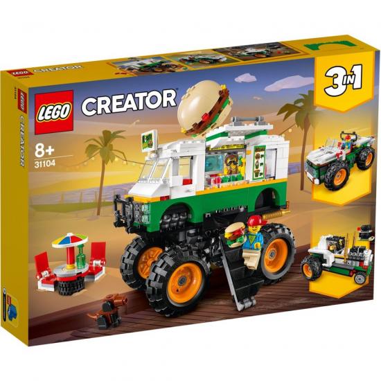 LEGO Creator 31104 3-in-1 Hamburger Monstertruck