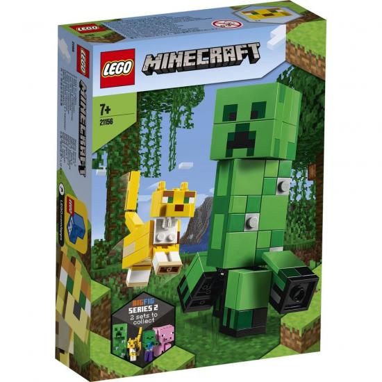 LEGO Minecraft 21156 Bigfig Creeper en Ocelot