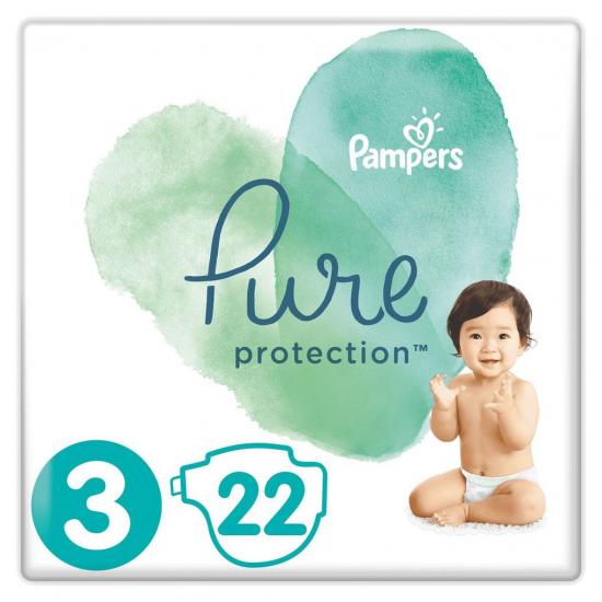 Pampers Pure Protection Maat 3 Luiers